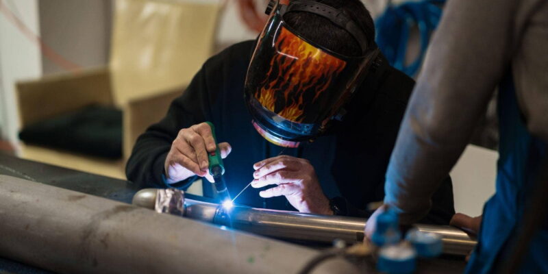 Welding at Precision Tooling Melbourne
